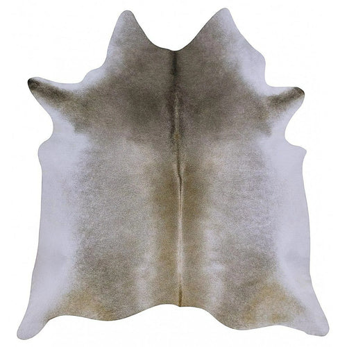 Grey Palomino Brazilian Cowhide Rug: LARGE