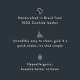 Brazilian Grey Palomino Cowhide Rug Size 7'5" L x 7'2" W 3168