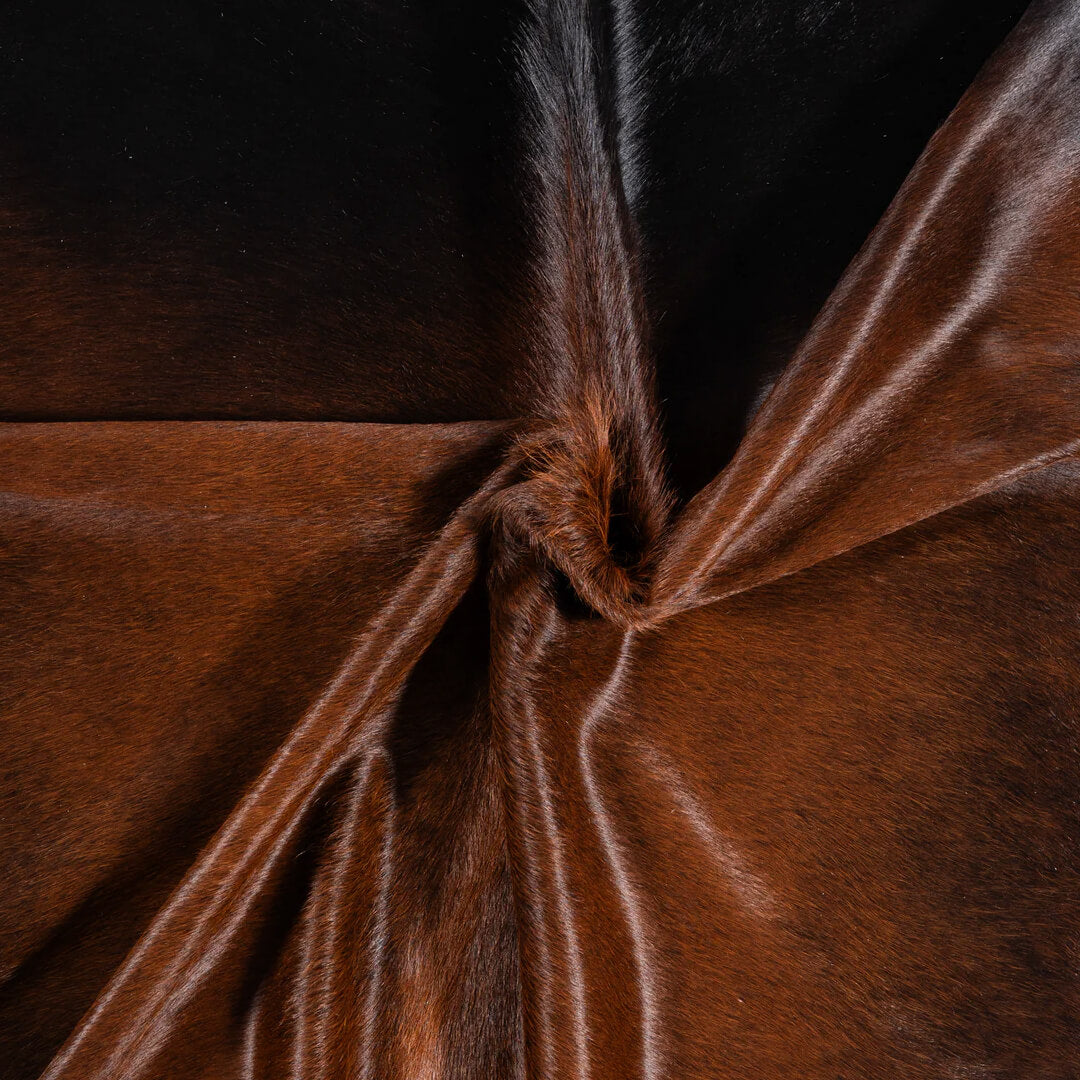 Mahogany Cowhide Rug