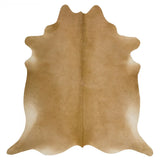 Palomino Brazilian Cowhide Rug, Natural Suede Leather | eCowhides