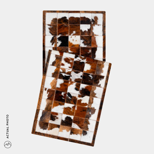 Runner Cowhide Rug Size 6 x 2 Feet R-191