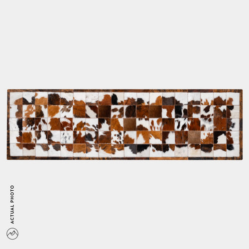 Runner Cowhide Rug Size 6 x 2 Feet R-193