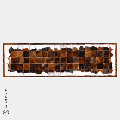 Runner Cowhide Rug Size 6 x 2 Feet R-194