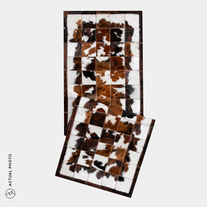 Runner Cowhide Rug Size 6 x 2 Feet R-197