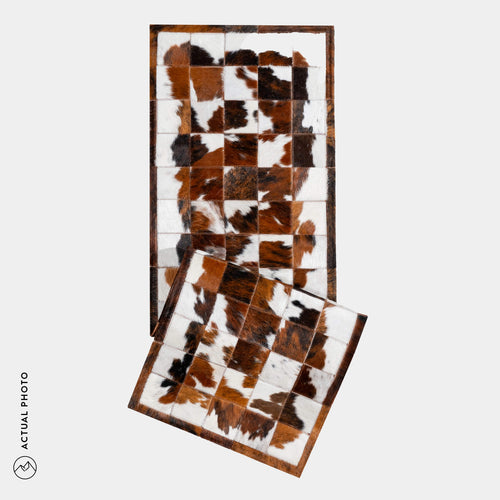 Runner Cowhide Rug Size 6 x 2 Feet R-198