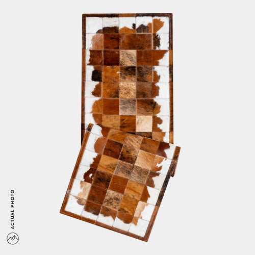 Runner Cowhide Rug Size 6 x 2 Feet R-199