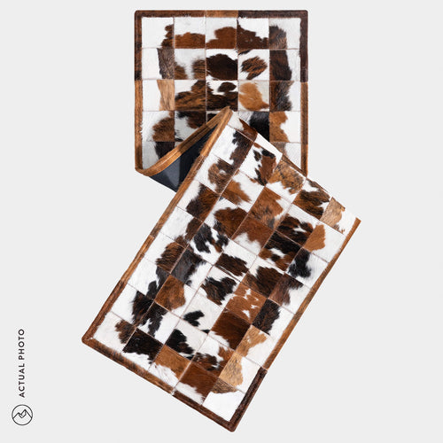 Runner Cowhide Rug Size 6 x 2 Feet R-100
