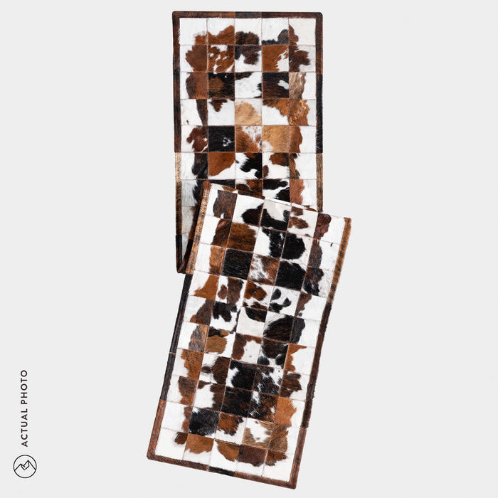 Runner Cowhide Rug Size 8 x 2 Feet R-103