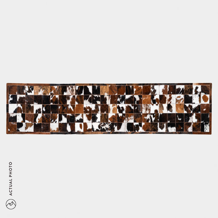 Runner Cowhide Rug Size 8 x 2 Feet R-107