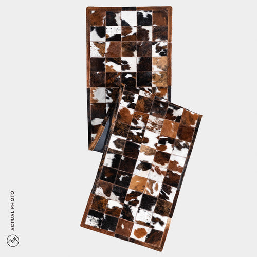 Runner Cowhide Rug Size 8 x 2 Feet R-107