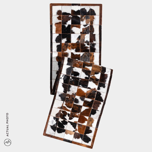 Runner Cowhide Rug Size 8 x 2 Feet R-108