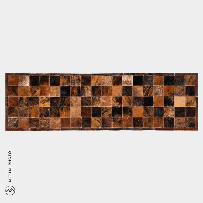 Runner Cowhide Rug Size 6 x 2 Feet R-111