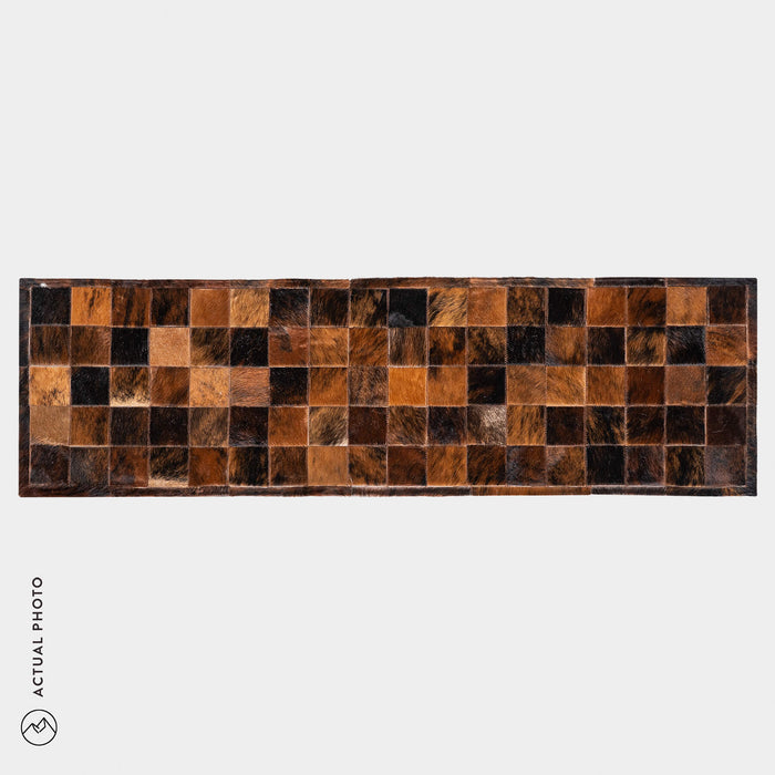 Runner Cowhide Rug Size 6 x 2 Feet R-112
