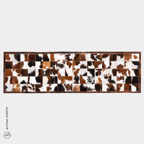 Runner Cowhide Rug Size 6 x 2 Feet R-113