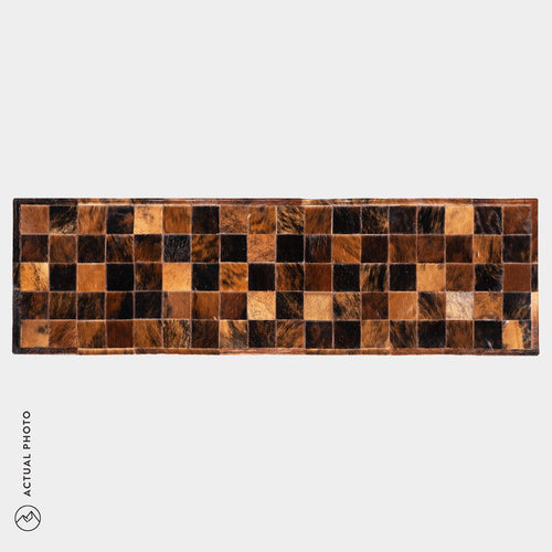 Runner Cowhide Rug Size 6 x 2 Feet R-114