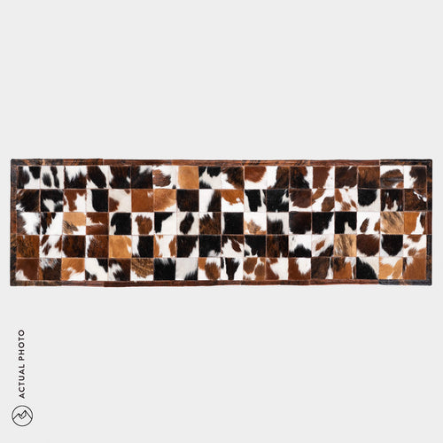 Runner Cowhide Rug Size 6 x 2 Feet R-116