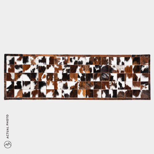 Runner Cowhide Rug Size 6 x 2 Feet R-118