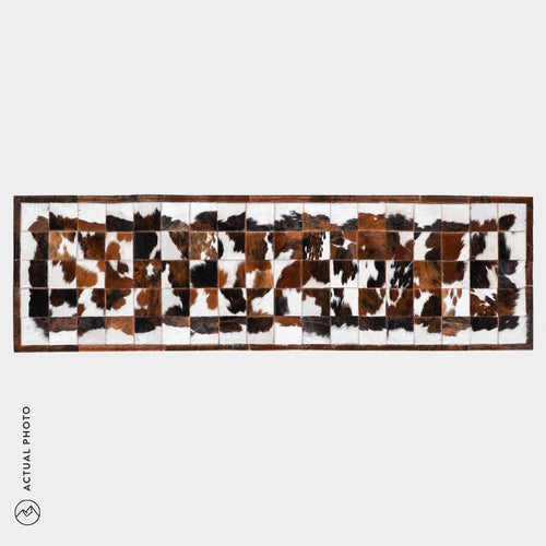 Runner Cowhide Rug Size 6 x 2 Feet R-119