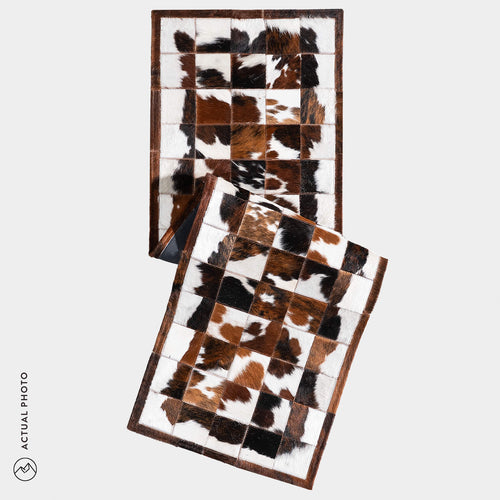 Runner Cowhide Rug Size 6 x 2 Feet R-119