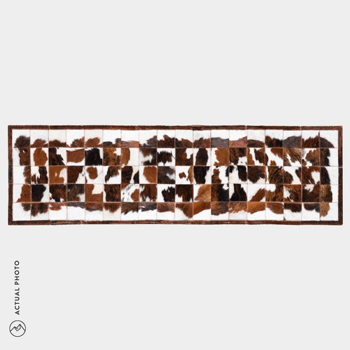 Runner Cowhide Rug Size 6 x 2 Feet R-120