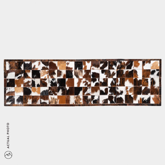 Runner Cowhide Rug Size 6 x 2 Feet R-122