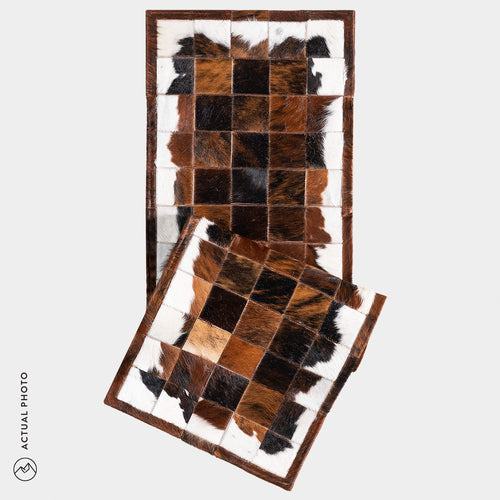 Runner Cowhide Rug Size 6 x 2 Feet R-124
