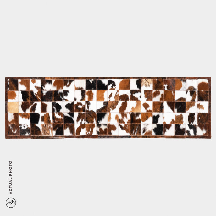 Runner Cowhide Rug Size 6 x 2 Feet R-125