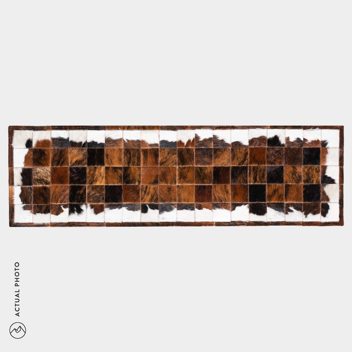 Runner Cowhide Rug Size 6 x 2 Feet R-127