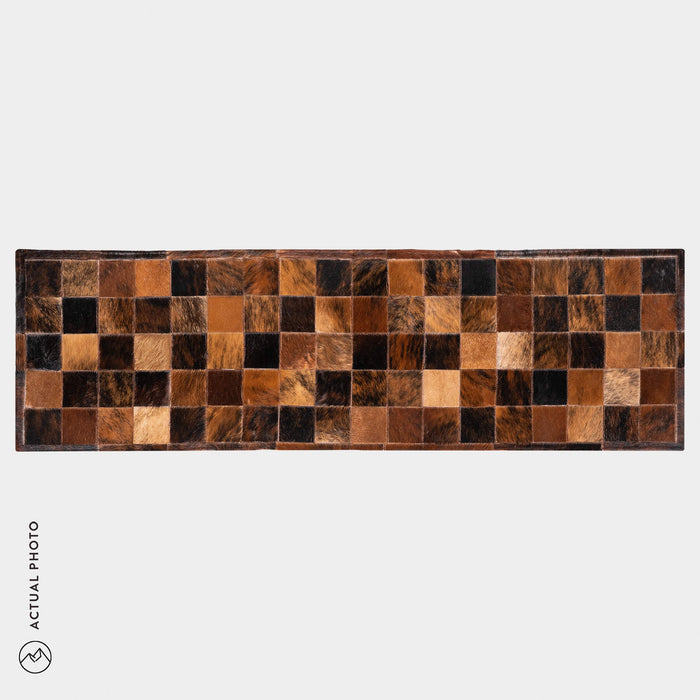Runner Cowhide Rug Size 6 x 2 Feet R-128