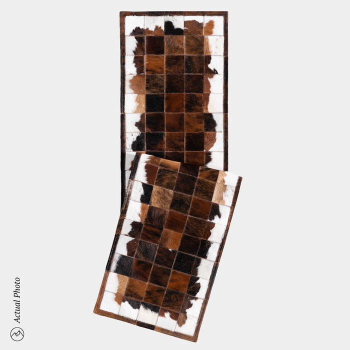Runner Cowhide Rug Size 8 x 2 Feet R-131