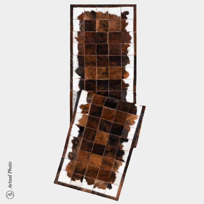 Runner Cowhide Rug Size 8 x 2 Feet R-134