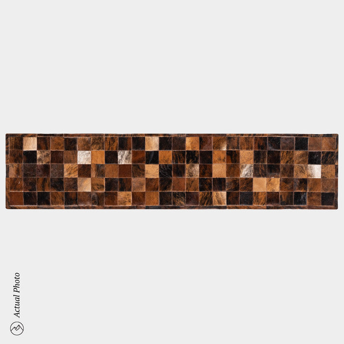 Runner Cowhide Rug Size 8 x 2 Feet R-137