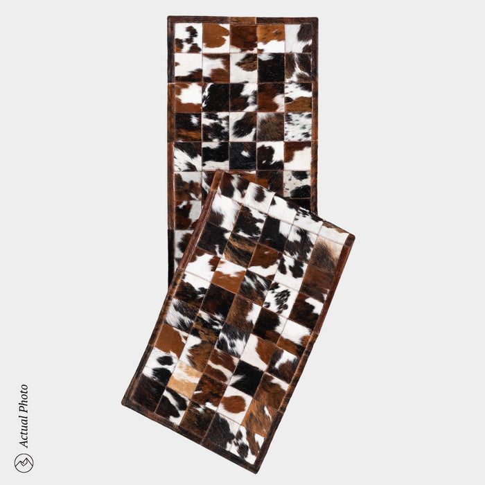 Runner Cowhide Rug Size 8 x 2 Feet R-138