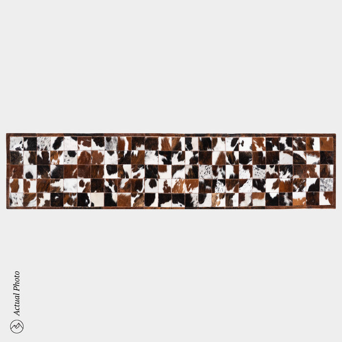 Runner Cowhide Rug Size 8 x 2 Feet R-139