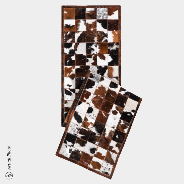 Runner Cowhide Rug Size 8 x 2 Feet R-139