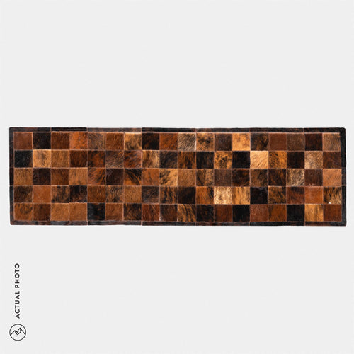 Runner Cowhide Rug Size 6 x 2 Feet R-140