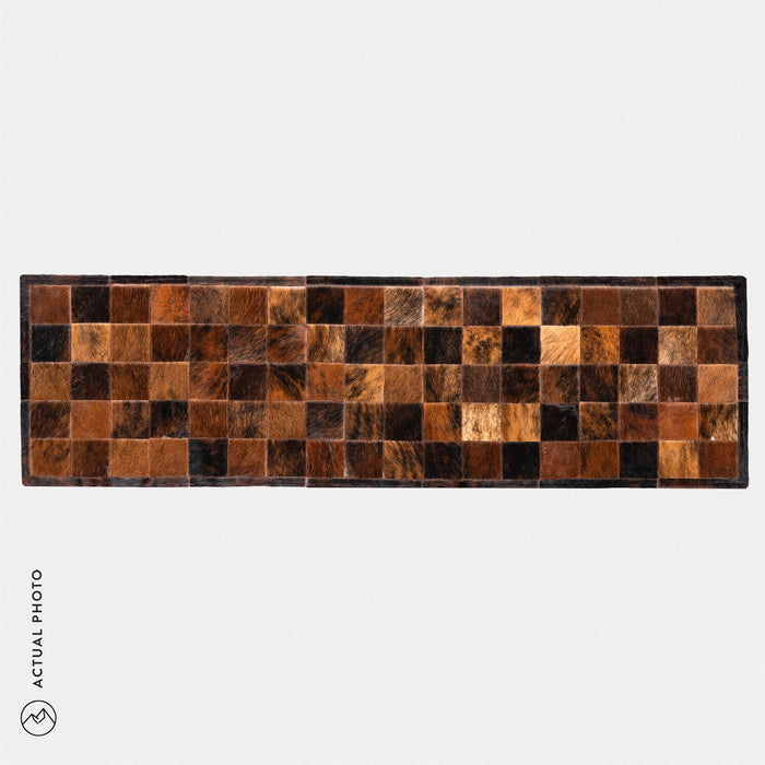 Runner Cowhide Rug Size 6 x 2 Feet R-140