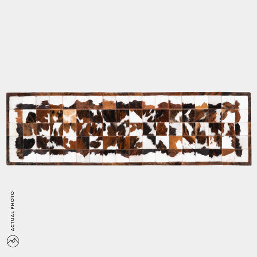 Runner Cowhide Rug Size 6 x 2 Feet R-141