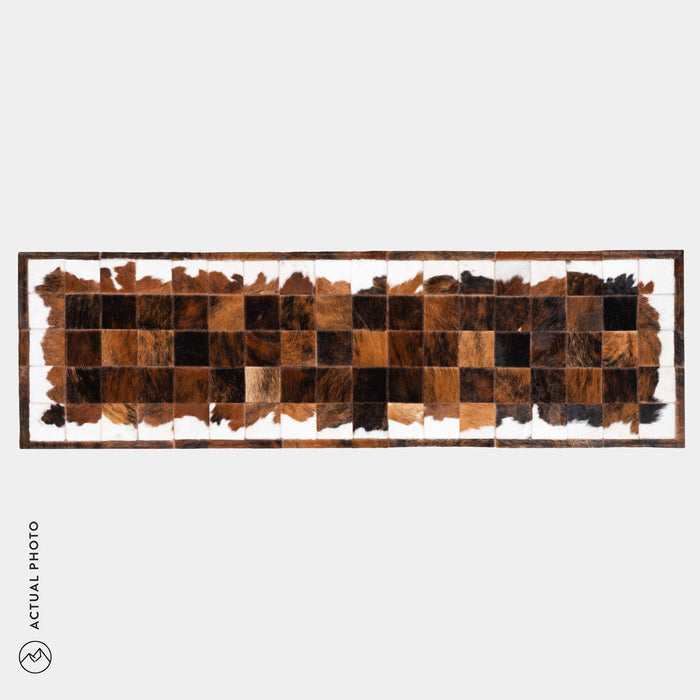 Runner Cowhide Rug Size 6 x 2 Feet R-142