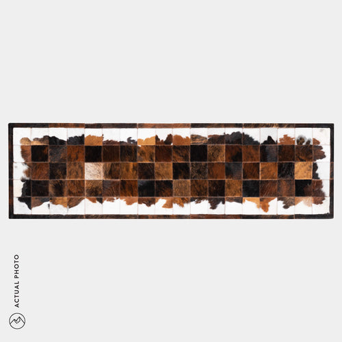 Runner Cowhide Rug Size 6 x 2 Feet R-146