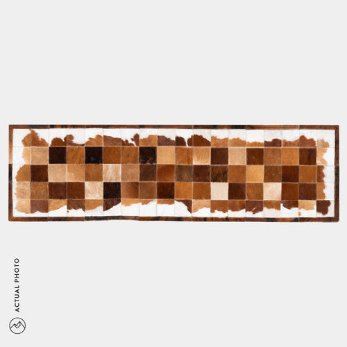 Runner Cowhide Rug Size 6 x 2 Feet R-150