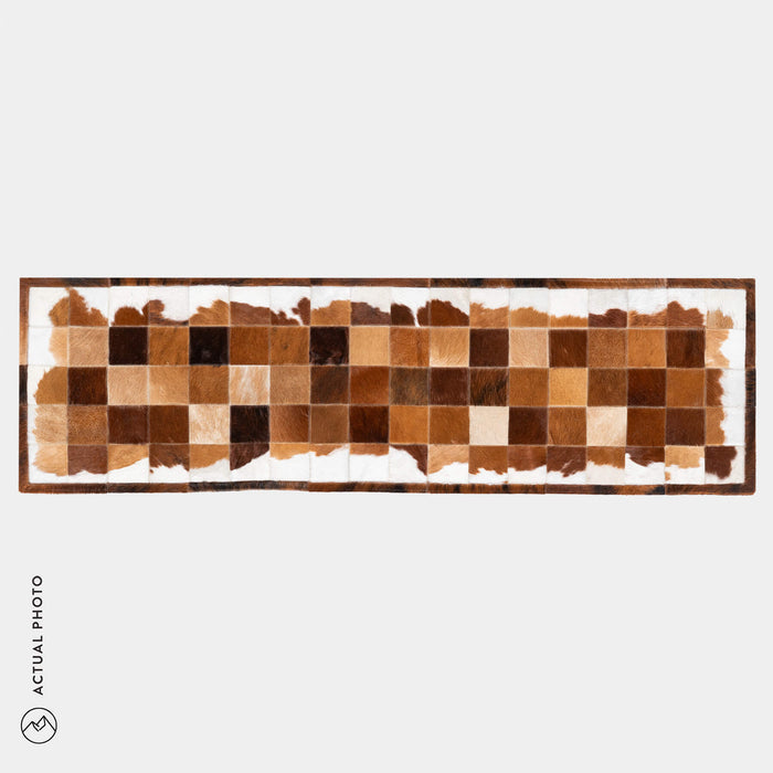 Runner Cowhide Rug Size 6 x 2 Feet R-150