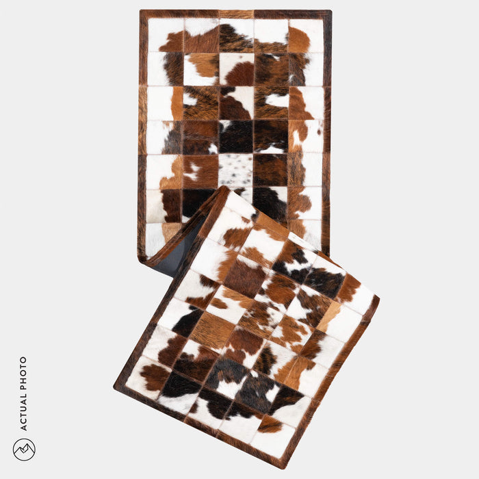 Runner Cowhide Rug Size 6 x 2 Feet R-151