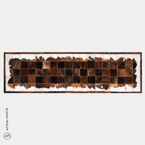 Runner Cowhide Rug Size 6 x 2 Feet R-152