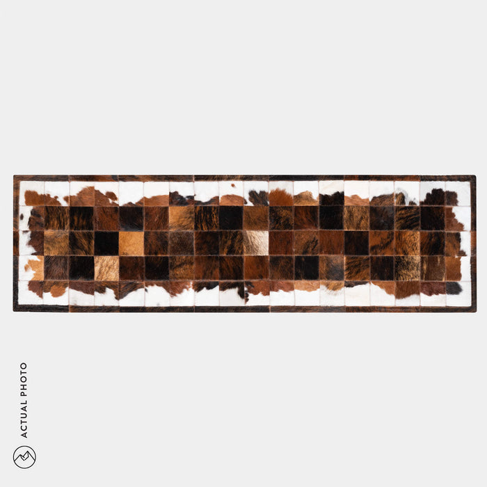 Runner Cowhide Rug Size 6 x 2 Feet R-154