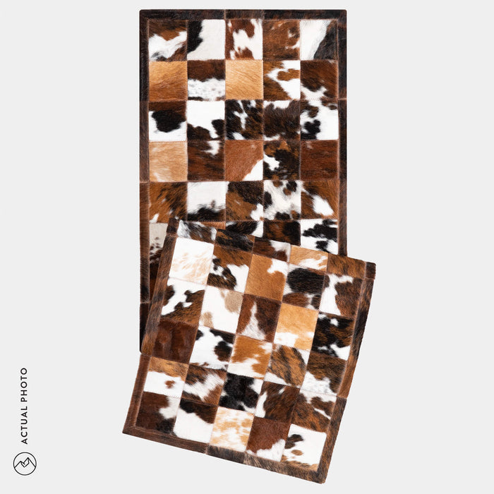 Runner Cowhide Rug Size 6 x 2 Feet R-157