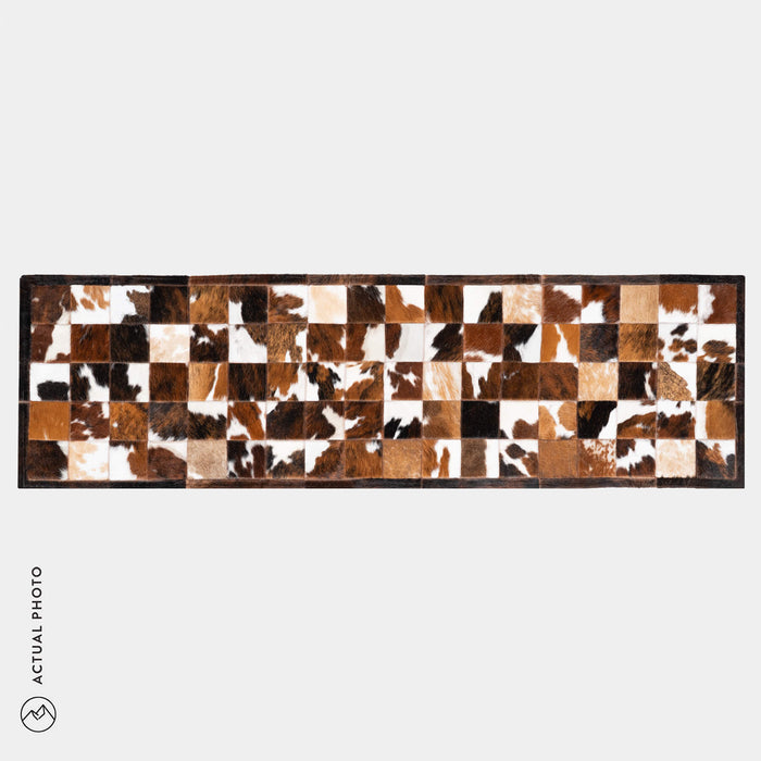 Runner Cowhide Rug Size 6 x 2 Feet R-158