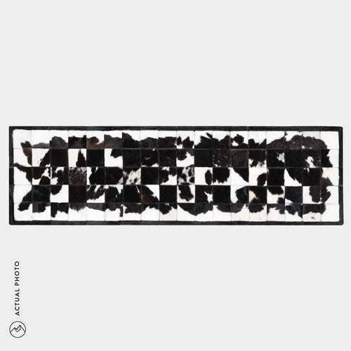 Runner Cowhide Rug Size 6 x 2 Feet R-159