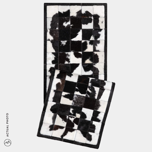 Runner Cowhide Rug Size 6 x 2 Feet R-159