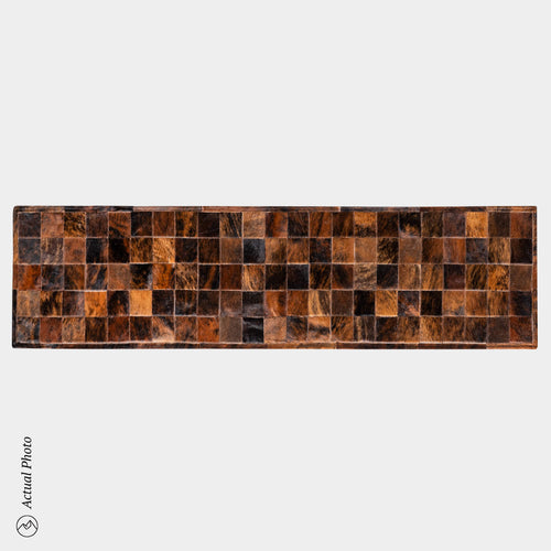 Runner Cowhide Rug Size 8 x 2 Feet R-60